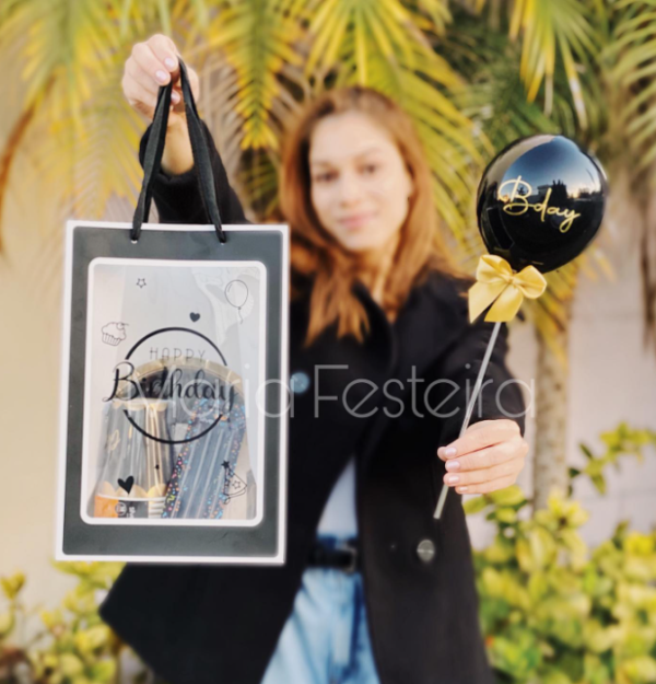 MINI BALÃO NA VARETA- TOPO DE BOLO - BALÃO TOPO DE BOLO