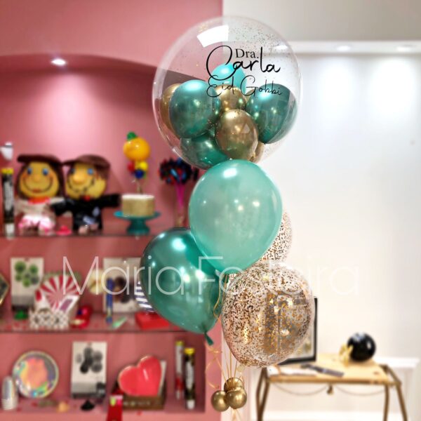LINHA ENCANTO - Buques de balões com bubbles personalizados - Image 4