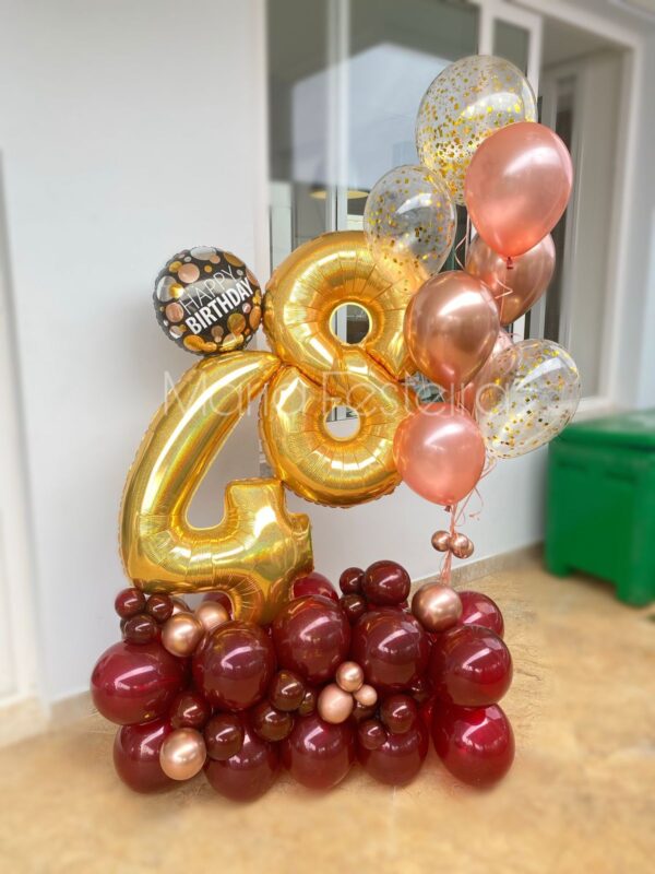 DECORAÇÃO COM BALÕES, Balões para aniversário, Balões personalizados;
