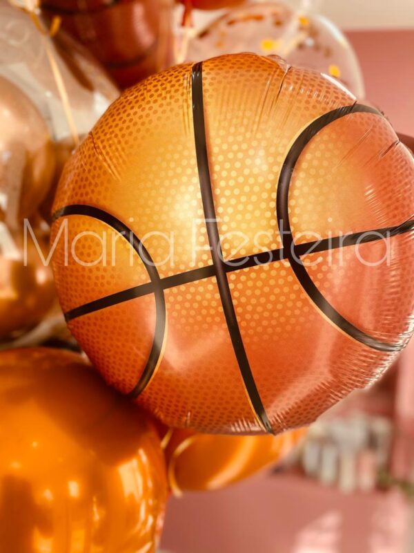 DECORAÇÃO SUPER - BALÕES PERSONALIZADOS - TEMA BASQUETE - Image 2