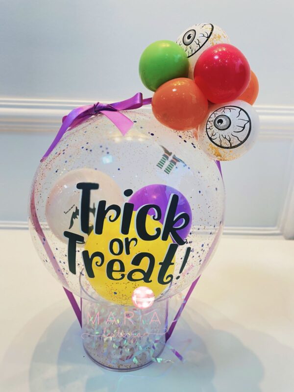 TRICK OR TREAT - PRESENTES; BALÕES DIA DAS BRUXAS; FESTA DIA DAS BRUXAS; DECORAÇÃO DE FESTA; BALÕES PERSONALIZADOS