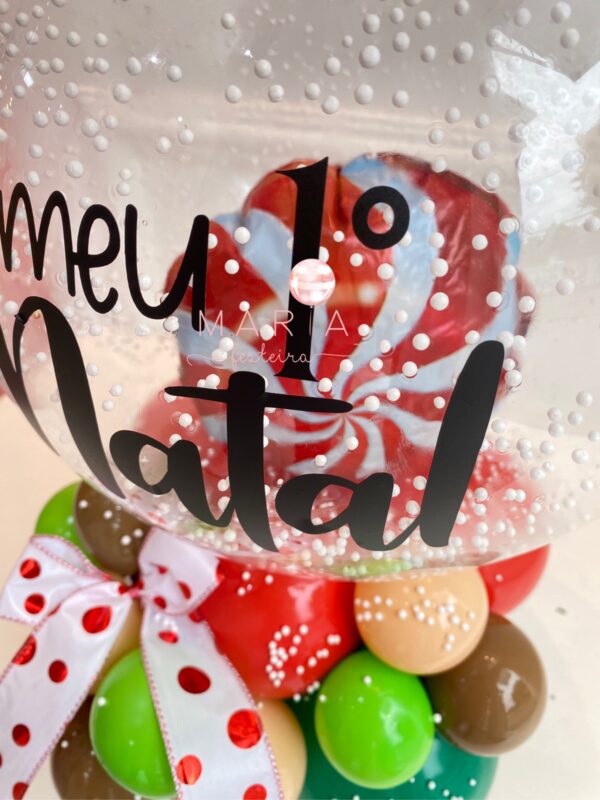 Natal Candy – Balão Doce de Natal Personalizado - Image 2