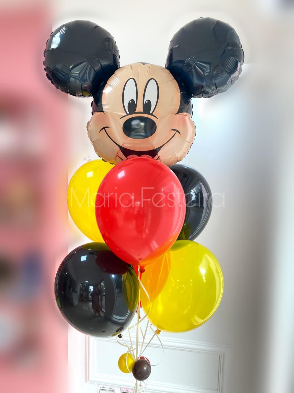 BALÕES COM GÁS HÉLIO MICKEY