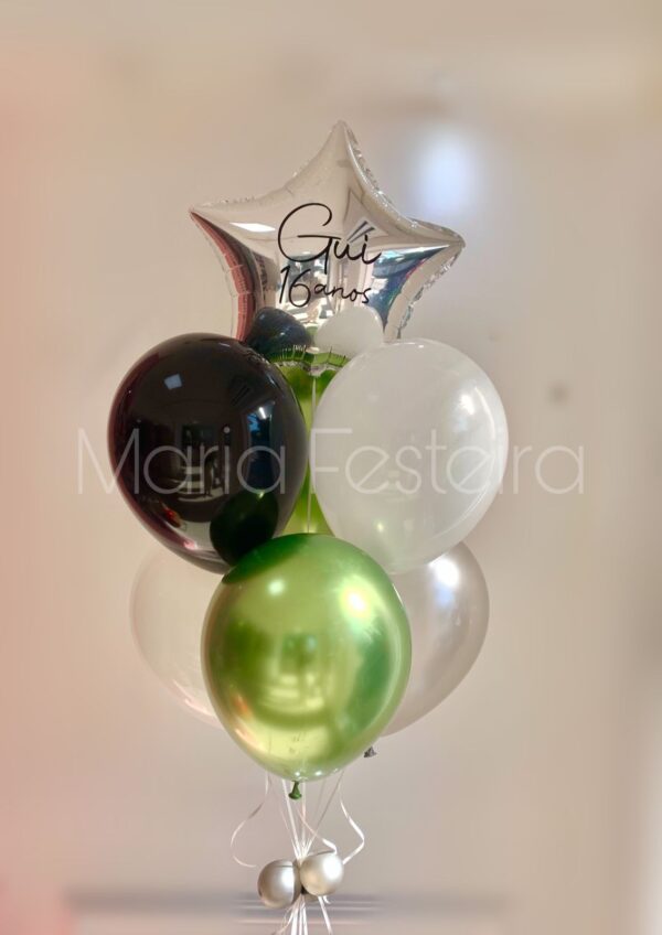 ESPECIAL - Buque de balões com estrelas personalizadas - Image 5