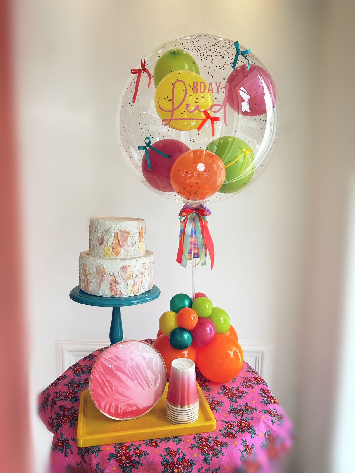 BUBBLE JUNINO - DECORAÇÃO COM BALÃO PERSONALIZADO
