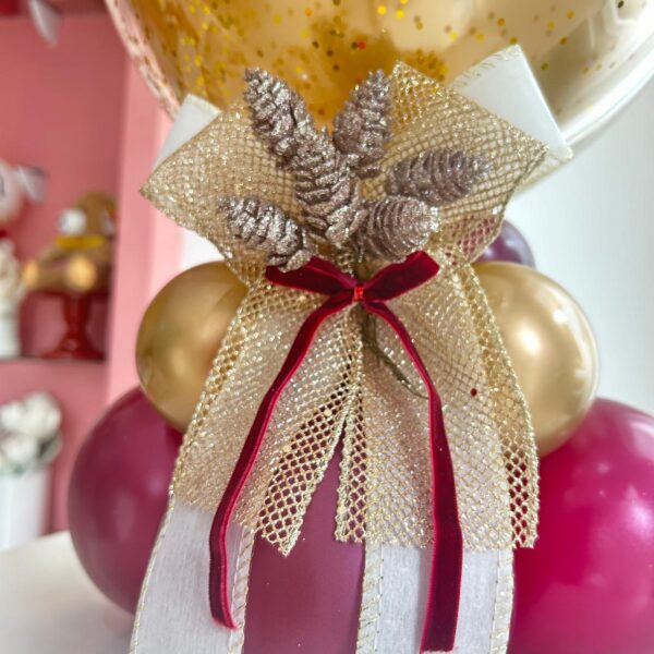 Magia de Natal – Arranjo Bubble Elegante - Image 2