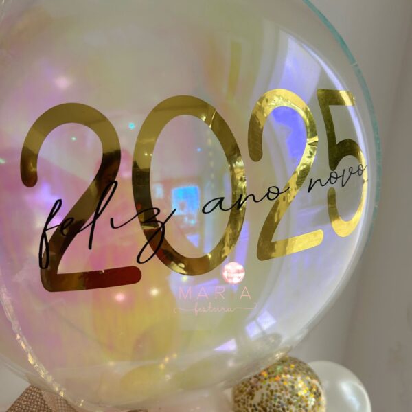 Super Ano Novo - Decoração com balão efeito Nacarado - Image 3
